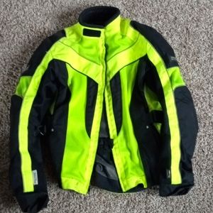 Olympia high viz motorcycle jacket